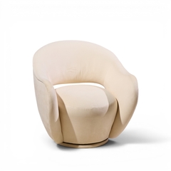 Vladimir Kagan Vladimir Kagan for Directional Model 100A Mid Century Swivel Lounge Chair Pair - 4698047