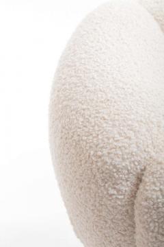 Vladimir Kagan Vladimir Kagan for Directional Pair of Ivory Boucl Swivel Chairs - 1976339