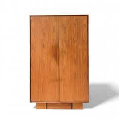 Vladimir Kagan Vladimir Kagan for Dreyfuss Mid Century Walnut Armoire - 4428403