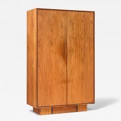 Vladimir Kagan Vladimir Kagan for Dreyfuss Mid Century Walnut Armoire - 4428522