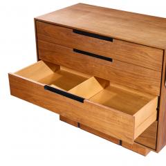 Vladimir Kagan Vladimir Kagan for Dreyfuss Mid Century Walnut and Lucite Vanity Dresser - 4433512