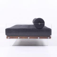 Vladimir Kagan Vladimir Kagan for Holly Hunt Mid Century Lucite Roll Back Daybed Sofa - 4111232