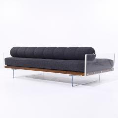 Vladimir Kagan Vladimir Kagan for Holly Hunt Mid Century Lucite Roll Back Daybed Sofa - 4111235
