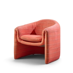 Vladimir Kagan Vladimir Kagan for Preview Mid Century Lounge Chairs Pair - 4742419