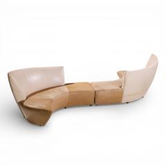 Vladimir Kagan Vladimir Kagan for Preview Mid Century Serpentine Sofas Pair - 4508805