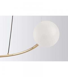 Volker Haug SINGLE ARC ODDMENTS CHANDELIER BY VOLKER HAUG - 2385313