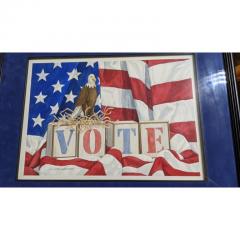 Vote Watercolor by Anne Kinder 1999 - 2771025