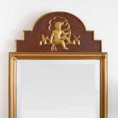 W Lundell Swedish Art Deco Mirror by W Lundell - 592900