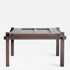 WALNUT BACKGAMMON TABLE - 1215290