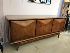 WALNUT DIAMOND FRONT DRESSER - 2071794