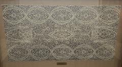 WASHINGTON MARTHA HANDMADE BRUSSELS LACE RIDING VEIL - 4172938