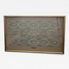 WASHINGTON MARTHA HANDMADE BRUSSELS LACE RIDING VEIL - 4176889