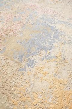 WHEAT FIELD Hand knotted Silk and Wool Rug - 3679906