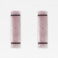 WHN18 Pink Rock Crystal Sconces By Phoenix - 4547203