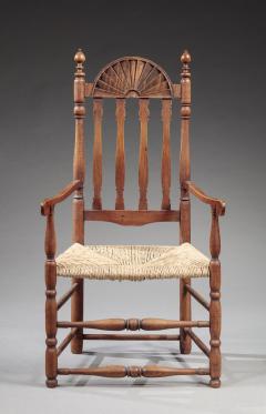 WILLIAM AND MARY BANISTER BACK ARMCHAIR - 4537087