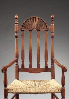 WILLIAM AND MARY BANISTER BACK ARMCHAIR - 4537090