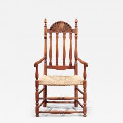 WILLIAM AND MARY BANISTER BACK ARMCHAIR - 4537710