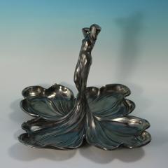 WMF Art Nouveau Maiden Four Sectioned Fruit Dish - 4416104