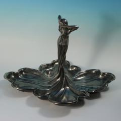 WMF Art Nouveau Maiden Four Sectioned Fruit Dish - 4416106