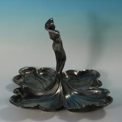 WMF Art Nouveau Maiden Four Sectioned Fruit Dish - 4416107