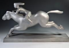 WPA Sculpture Girl Riding a Horse c 1940 - 963239