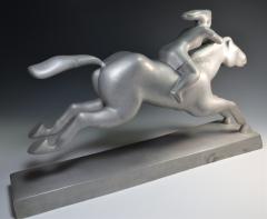 WPA Sculpture Girl Riding a Horse c 1940 - 963243