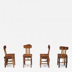 Wabi Sabi Dining Chairs Set 1960s - 2225322