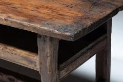 Wabi Sabi Farmhouse Worktable France 19th Century - 4421723