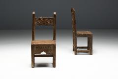 Wabi Sabi Folk Art Chair Europe Early 19th Century - 4586727