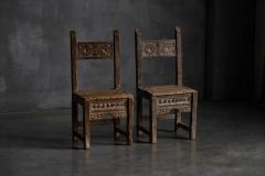 Wabi Sabi Folk Art Chair Europe Early 19th Century - 4586731