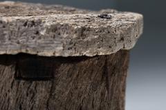 Wabi Sabi Pair of Bee Hive Stools 19th Century - 2670374
