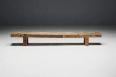 Wabi Sabi Primitive Rustic Bench France 19th Century - 3548534