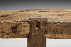 Wabi Sabi Primitive Rustic Bench France 19th Century - 3548591
