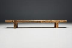 Wabi Sabi Primitive Rustic Bench France 19th Century - 4431572