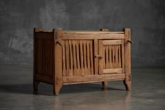 Wabi Sabi Primitive Slatted Cabinet Europe Early 20th Century - 4586451