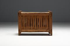 Wabi Sabi Primitive Slatted Cabinet Europe Early 20th Century - 4586584