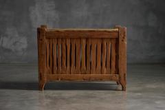 Wabi Sabi Primitive Slatted Cabinet Europe Early 20th Century - 4586587