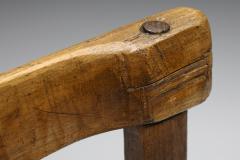 Wabi Sabi Rustic Cord Arm Chair 1940s - 2460616
