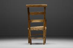 Wabi Sabi Rustic Cord Arm Chair 1940s - 2460656