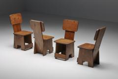 Wabi Sabi Rustic Dining Chairs 1960s - 2460641