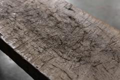 Wabi Sabi Rustic Tripod Bench France 19th Century - 4549540