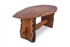 Wabi Sabi Style Dining Table In American Redwood 1960s - 852981