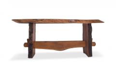 Wabi Sabi Style Dining Table In American Redwood 1960s - 852982