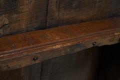 Wabi Sabi Style Refectory Side Table in Solid Oak Early 19th Century - 4394576