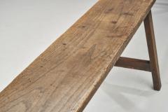 Wabi Sabi Style Solid Wood Bench France 19th Century - 3501924