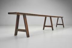 Wabi Sabi Style Solid Wood Bench France 19th Century - 3501925
