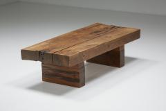 Wabi Sabi Wooden Coffee Table 1960s - 2133175