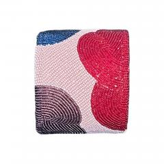 Wade Patton Pink Red and Blue Cloud beaded cuff - 4426541