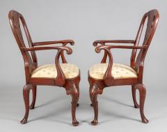 Waldorf Astoria George I Style Chinoiserie Armchairs A Pair - 2701128