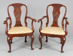 Waldorf Astoria George I Style Chinoiserie Armchairs A Pair - 2701129